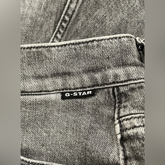 G-STAR Raw Shorts Womens Tedie Ultra High Rise Denim Faded Carbon Size 29 - Picture 14 of 16